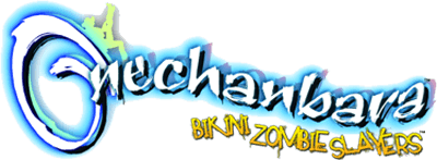 OneChanbara: Bikini Zombie Slayers title screen for Wii